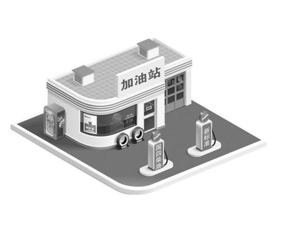 加油站 加油站